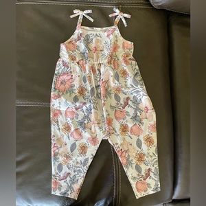 New girls flower romper 18-24 month
